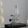 WULIHOME stainless steel display rack with adjustable height for perfume and jewelry display